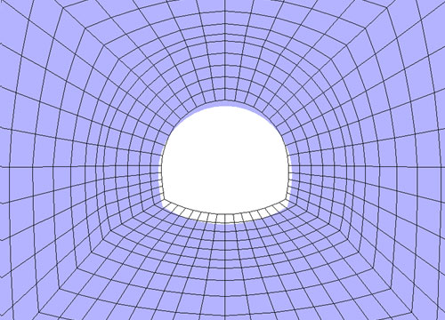 変形図：注入後の変位増分